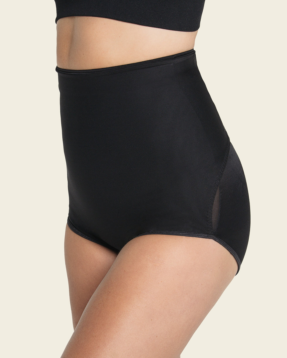 Underwear Modeling Compression High Waisted Women's Reduces 1 Size