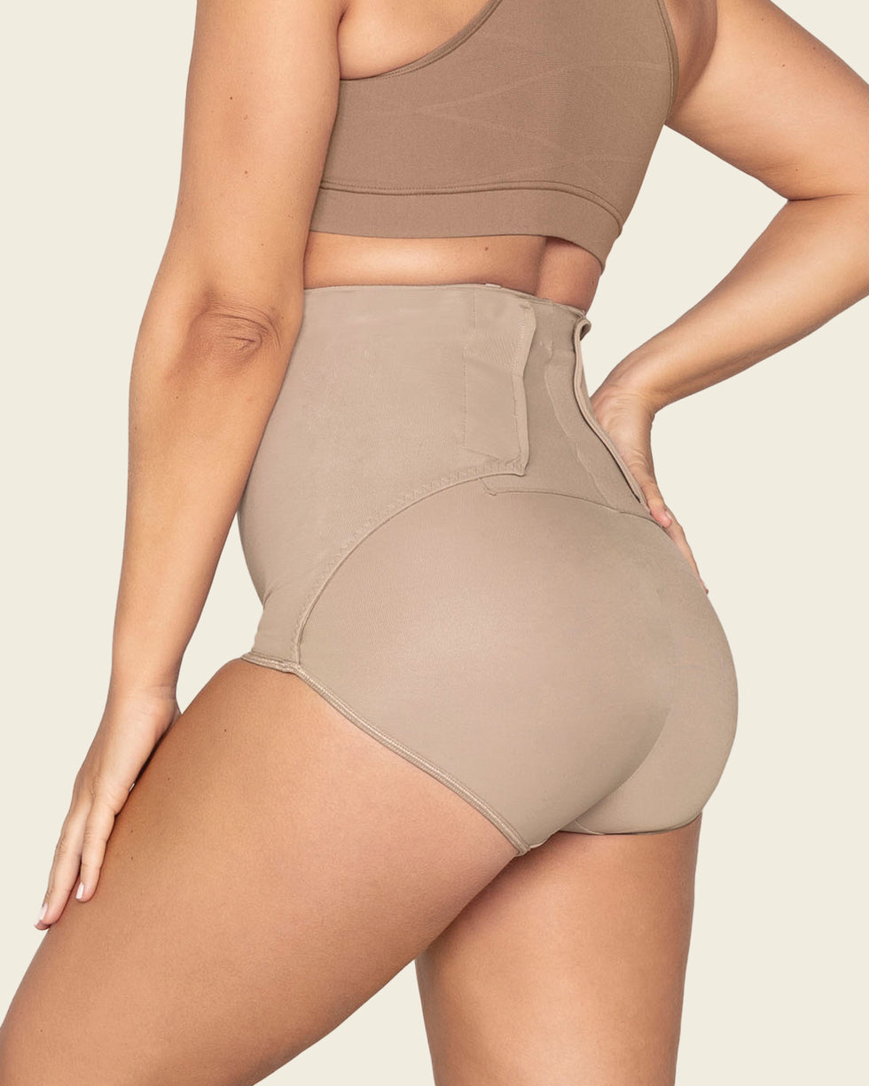 Leonisa High-waisted firm compression postpartum panty - Perfect